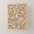  Autumn Botnica Foliage in Neutral Mini Art Print Gallery Image 1