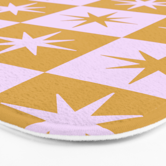 Star Check - Peachy Bath Mat Gallery Image 3