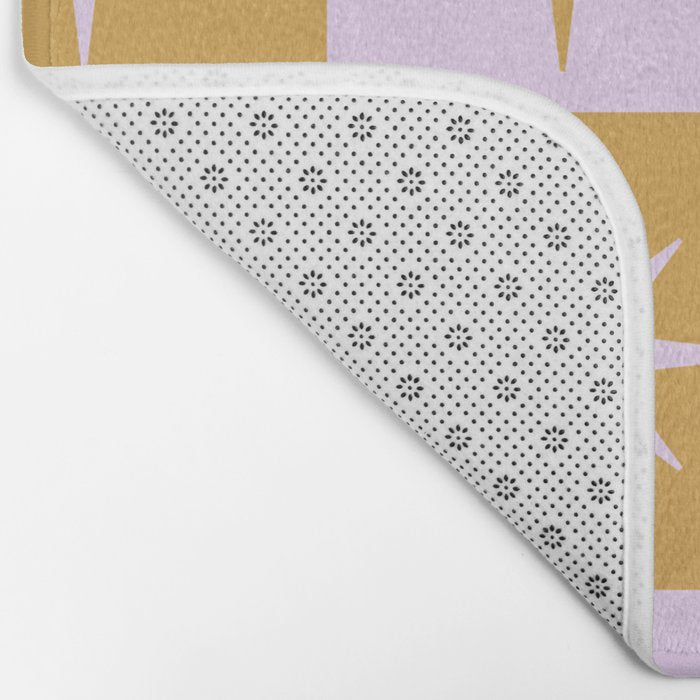 Star Check - Peachy Bath Mat Gallery Image 2