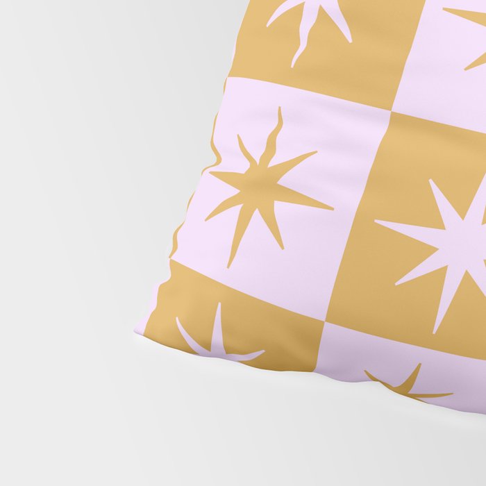 Star Check - Peachy Pillow Sham Gallery Image 4