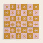 Star Check - Peachy Wood Wall Art Gallery Image 1