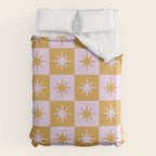 Star Check - Peachy Duvet Cover Gallery Image 6