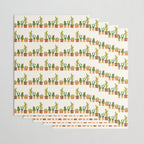 Hedgehog and Cactus (incognito) Wrapping Paper Gallery Image 3