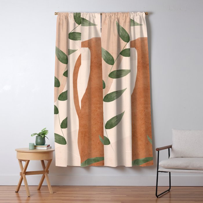 Vase Abstract Art Window Curtain Gallery Image 5