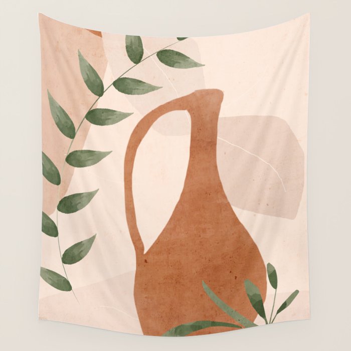 Vase Abstract Art Wall Tapestry Gallery Image 4