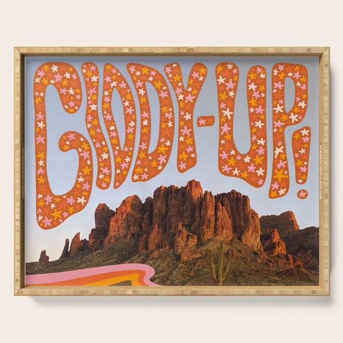 Giddy-Up Serving Tray Gallery Image 1