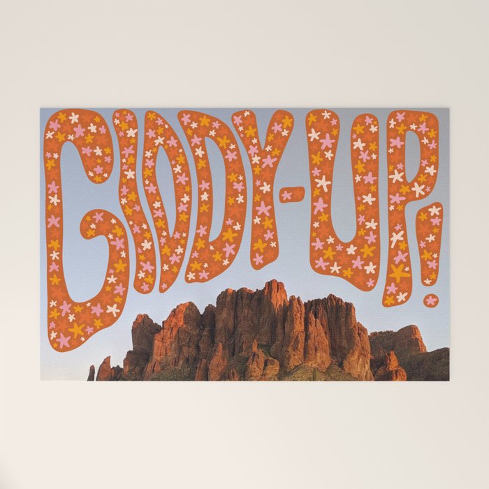 Giddy-Up Welcome Mat Gallery Image 1