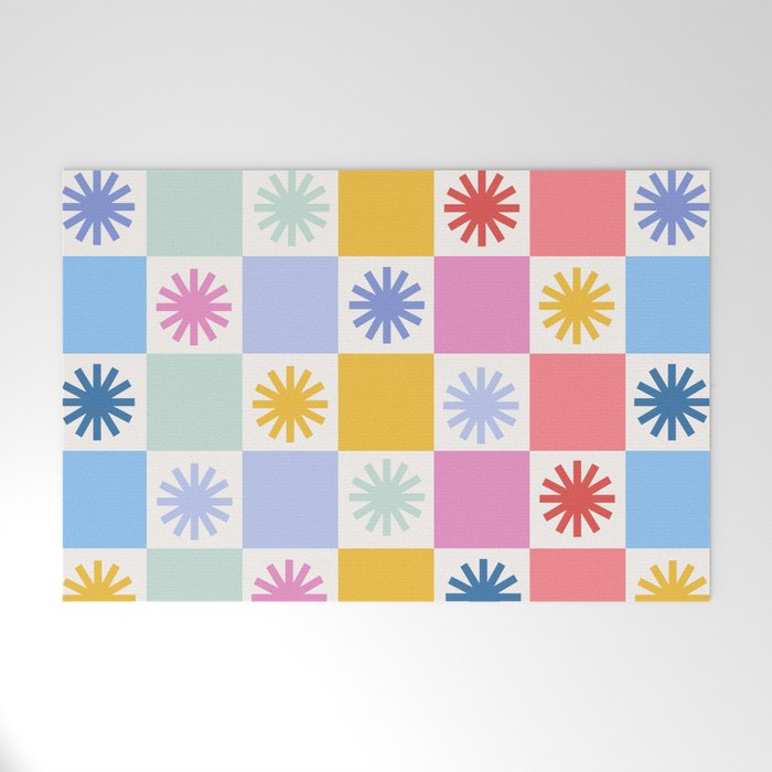 Check mate - sunshine  Welcome Mat Gallery Image 1