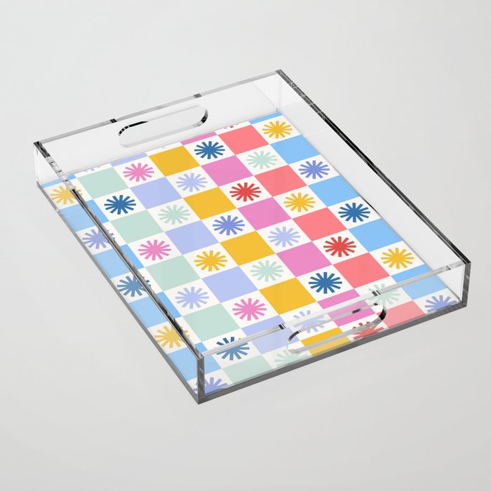 Check mate - sunshine  Acrylic Tray Gallery Image 1