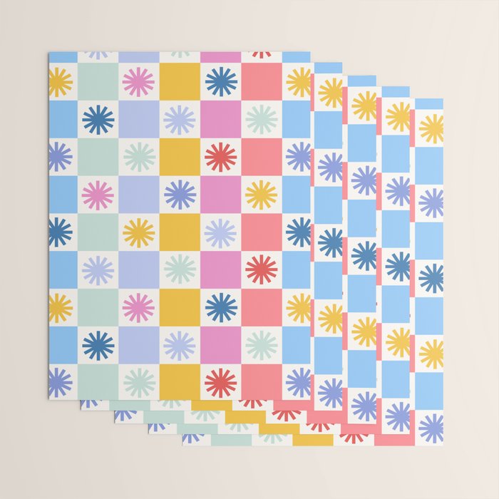 Check mate - sunshine  Wrapping Paper Gallery Image 3