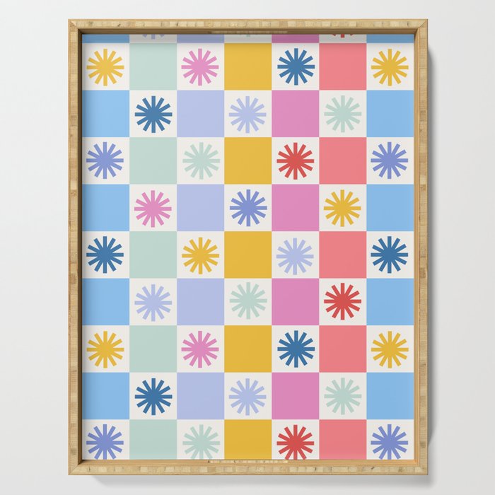 Check mate - sunshine  Serving Tray Gallery Image 1