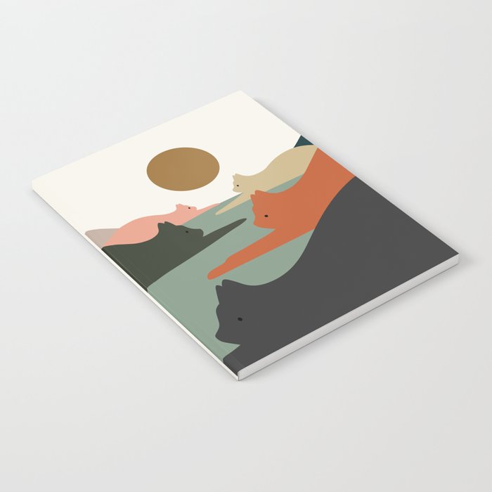 Cat Landscape 93 Notebook Gallery Image 1