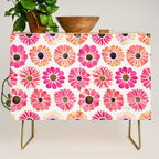 Flower Power - Pink Credenza Gallery Image 1