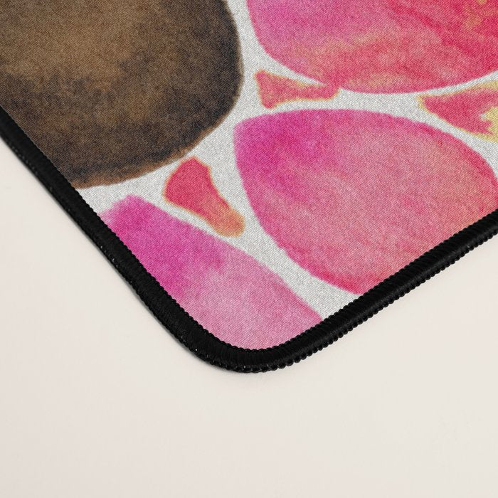 Flower Power - Pink Desk Mat Gallery Image 4
