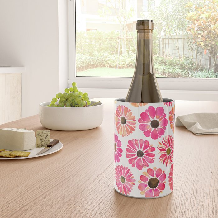 Flower Power - Pink Wine Chiller Gallery Image 4