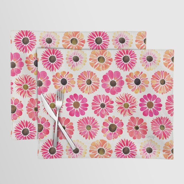 Flower Power - Pink Placemat Gallery Image 1