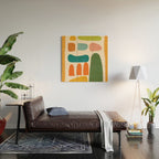 Organic Abstraction 6 Wood Wall Art Gallery Image 2