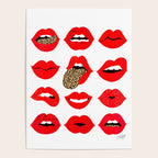 Leopard Lips of Love Poster Gallery Image 4