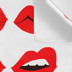 Leopard Lips of Love Wall Tapestry Gallery Image 3