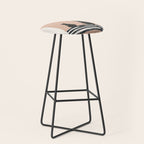 Sitting Cats Abstract Stool Gallery Image 1