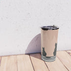 Sitting Cats Abstract Travel Mug Gallery Image 4
