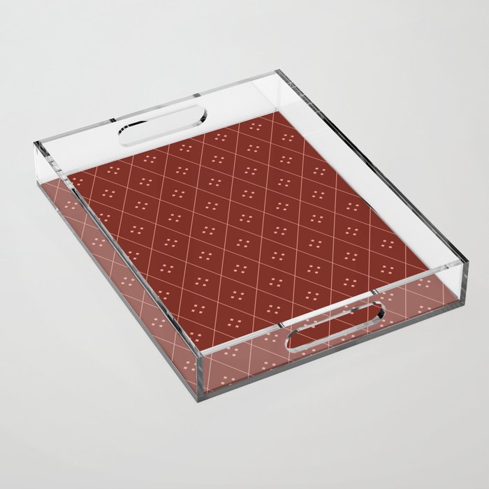 Mae Pattern IX Acrylic Tray Gallery Image 1
