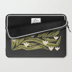 Reaching Tulips (Charcoal) Laptop Sleeve Gallery Image 2