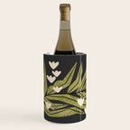 Reaching Tulips (Charcoal) Wine Chiller Gallery Image 1