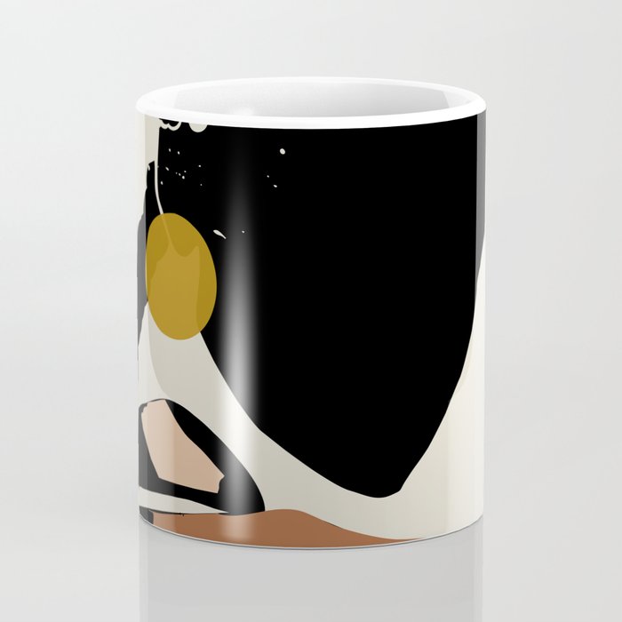 Black Hair No. 12 Coffee Mug Gallery Image 4