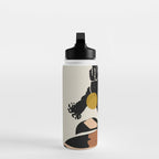 Black Hair No. 12 Water Bottle Gallery Image 3