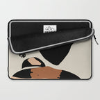 Black Hair No. 12 Laptop Sleeve Gallery Image 2