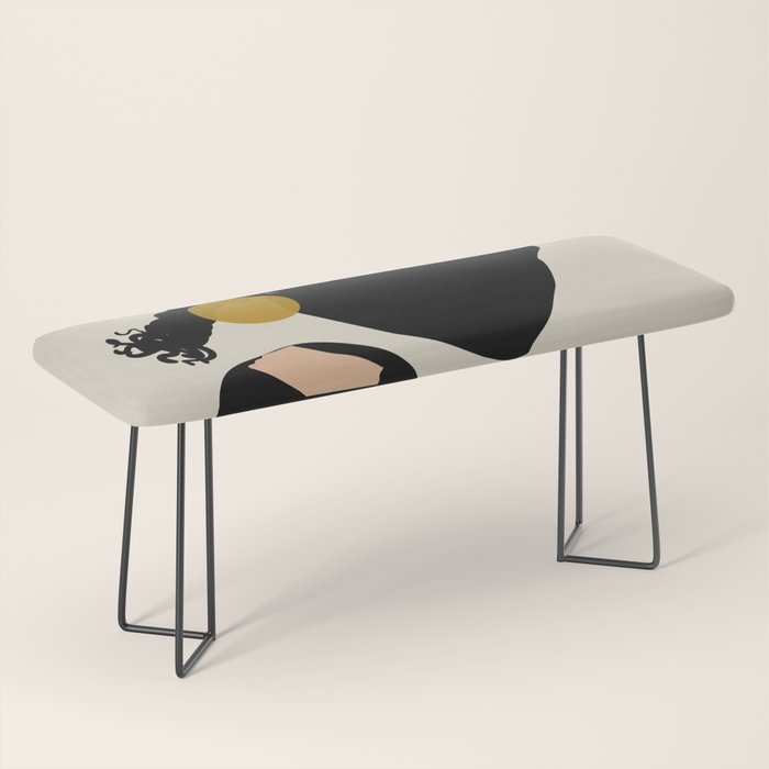 Black Hair No. 12 Bench Gallery Image 1