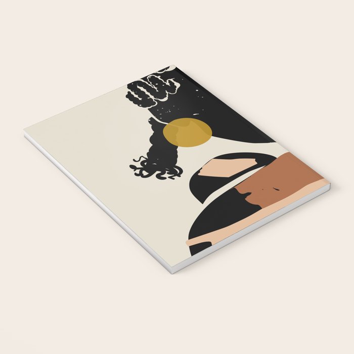 Black Hair No. 12 Notebook Gallery Image 3