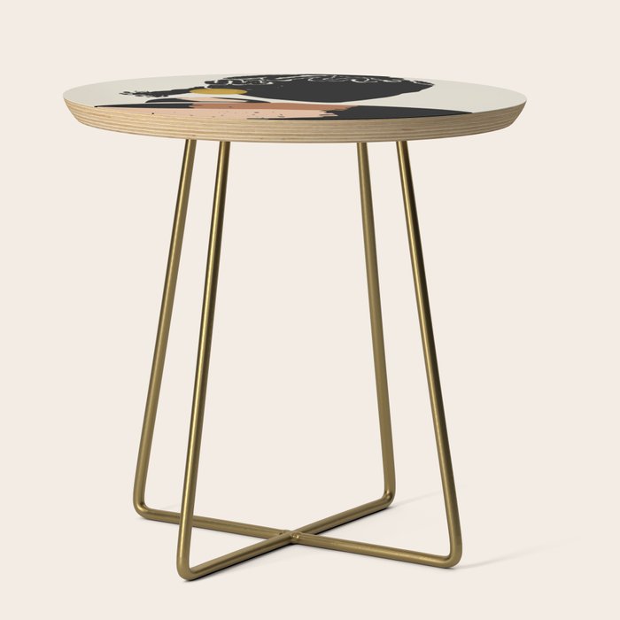 Black Hair No. 12 Side Table Gallery Image 1