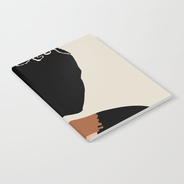 Black Hair No. 12 Notebook Gallery Image 1