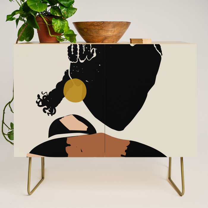 Black Hair No. 12 Credenza Gallery Image 1