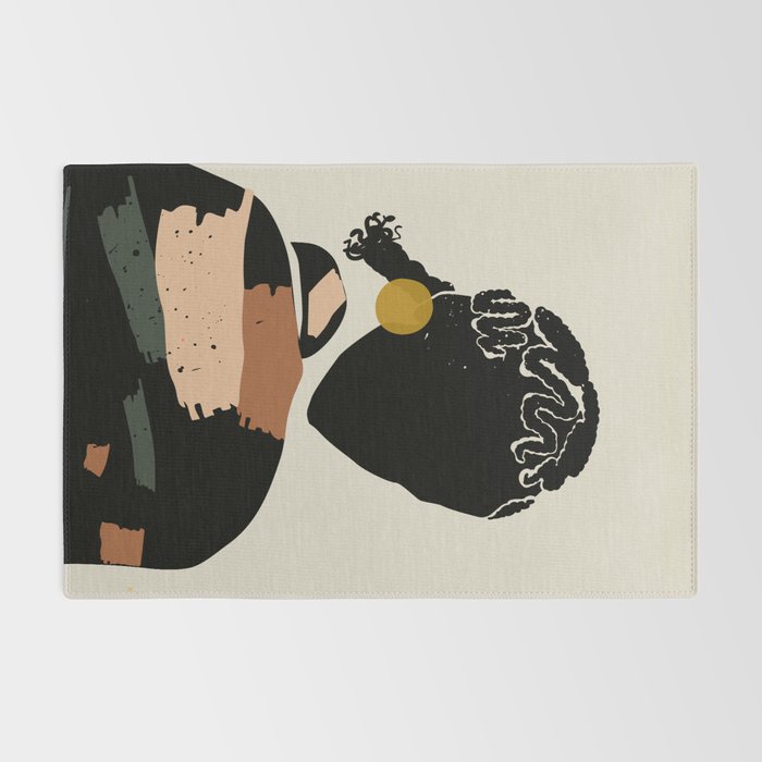 Black Hair No. 12 Rug Gallery Image 2