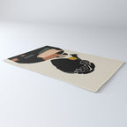 Black Hair No. 12 Rug Gallery Image 3