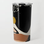 Black Hair No. 12 Travel Mug Gallery Image 1