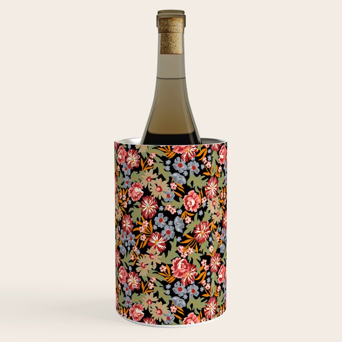 Grandma's Vintage Floral Wine Chiller Gallery Image 2
