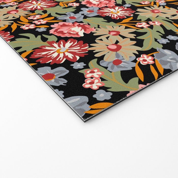 Grandma's Vintage Floral Welcome Mat Gallery Image 2