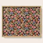 Grandma's Vintage Floral Serving Tray Gallery Image 1