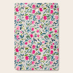 Popping Peonies - Beige Cutting Board Gallery Image 1
