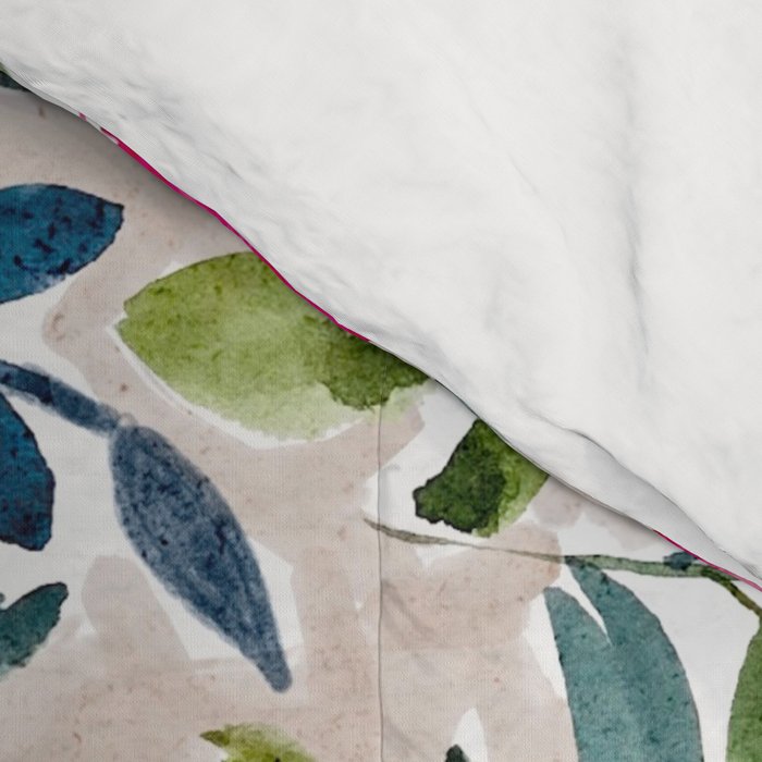 Popping Peonies - Beige Comforter Gallery Image 4