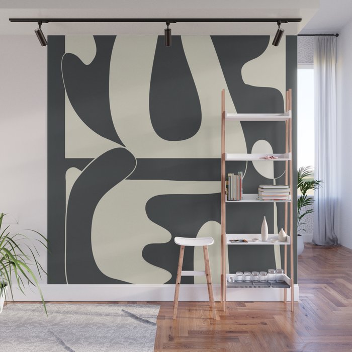 Shifting Silhouettes 1 Wall Mural Gallery Image 1