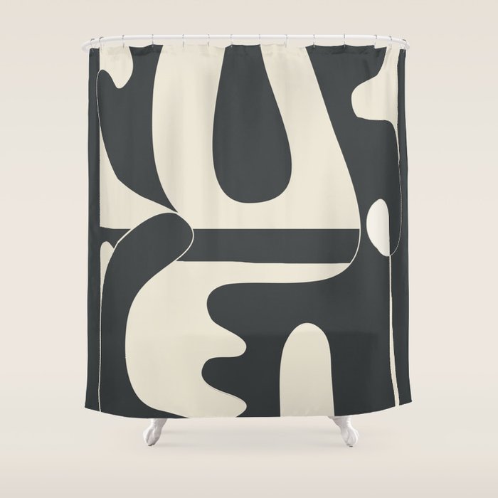 Shifting Silhouettes 1 Shower Curtain Gallery Image 1