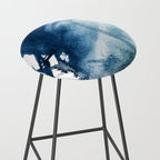 Pacific Grove: a pretty minimal abstract piece in blue by Alyssa Hamilton Art Stool Gallery Image 2