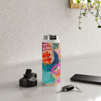 abstract embroidery Water Bottle Gallery Image 5