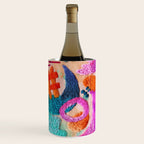 abstract embroidery Wine Chiller Gallery Image 1