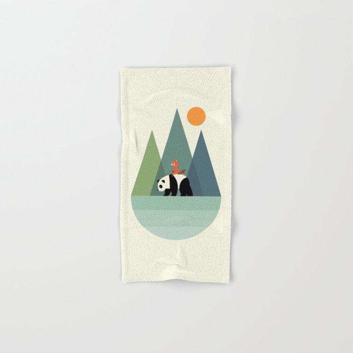 Panda Journey Bath Towel Gallery Image 1